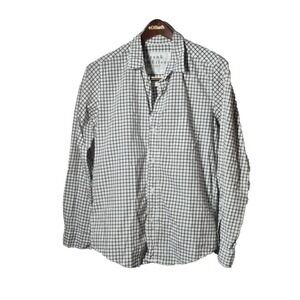 Frank & Eileen Black and White Checkered Button Down Shirt